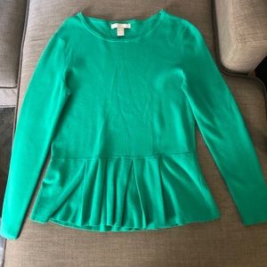 Banana Republic Peplum Sweater - M